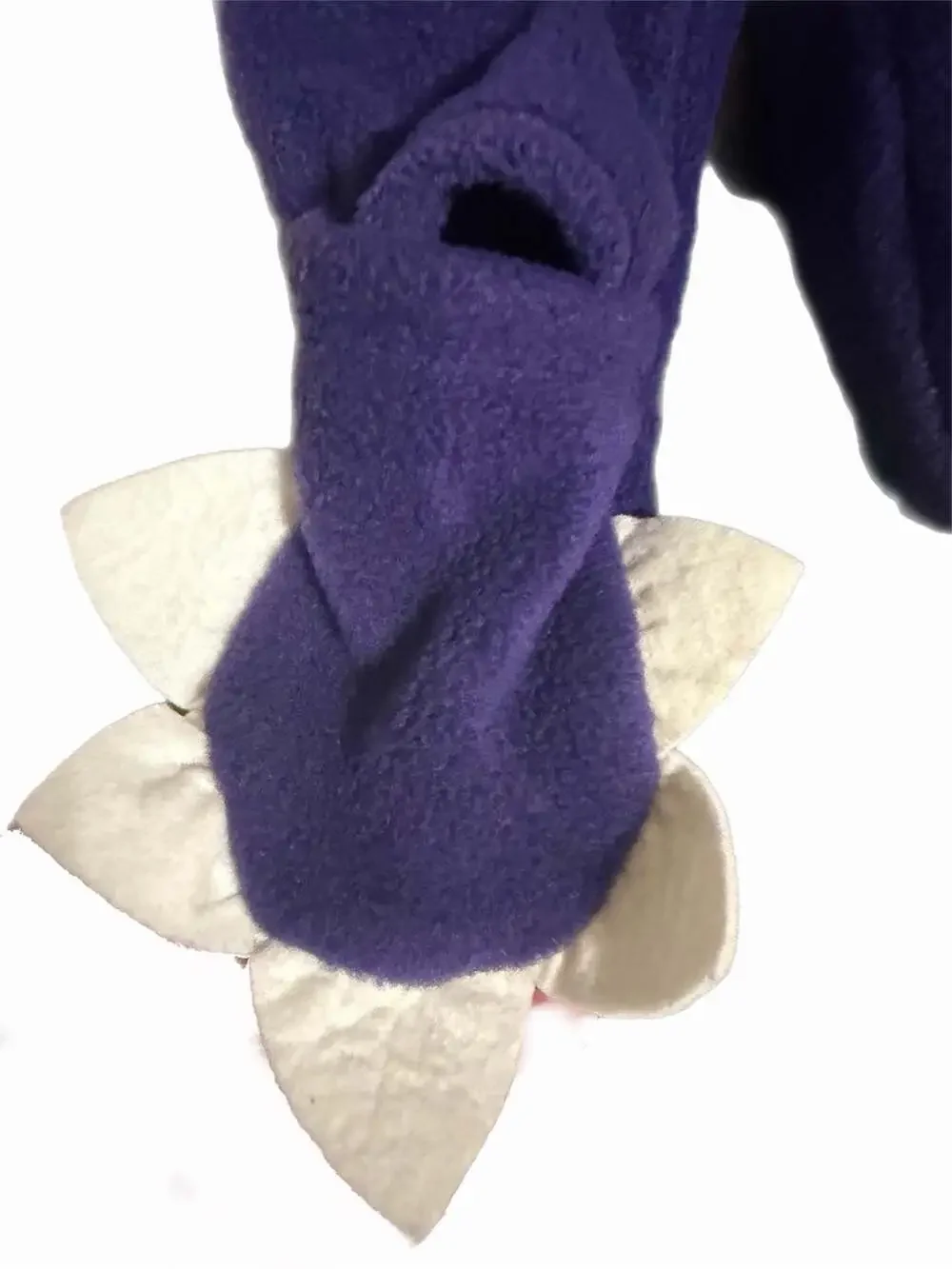 12-18 mos Old Navy Purple Dragon Halloween Costume Fleece Outfit vtg Y2K